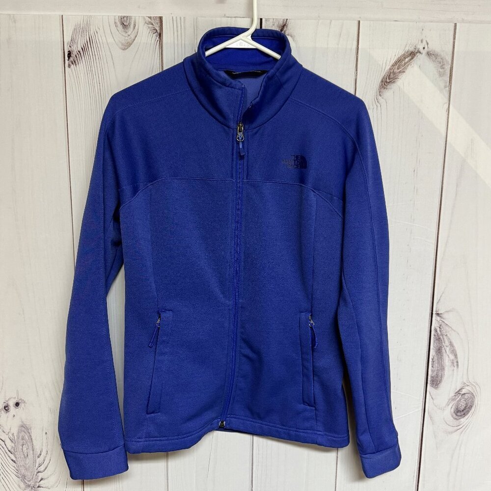 The‎ North Face 200-Wt Cinder Full Zip Fleece Women’s M Blue EUC